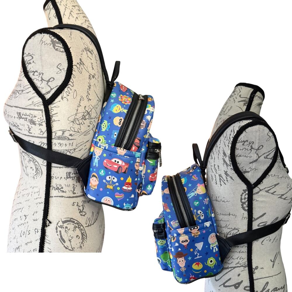 Loungefly Disney Parks Pixar Chibi Apo Mini Backpack View 3